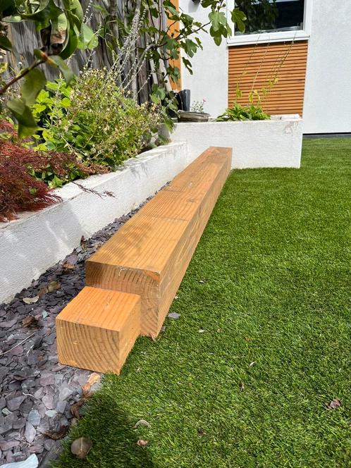 Douglas balk 20 x 20 x 244 cm, Doe-het-zelf en Verbouw, Hout en Planken, Nieuw, Balk, Overige houtsoorten, 50 mm of meer, Ophalen