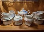 Compleet Spenzo Theeservies met Bloemen, Antiek en Kunst, Ophalen of Verzenden