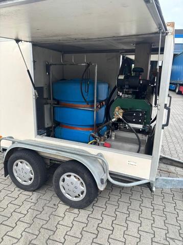 Hogedruk warmwater unit 500 bar / 16 ltr/ Min Kubota motor  beschikbaar voor biedingen