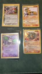 Vintage Pokemon kaarten stamped holo, Ophalen of Verzenden, Zo goed als nieuw, Meerdere kaarten