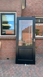 Binnendeur met glas in lood, Doe-het-zelf en Verbouw, Deuren en Horren, 80 tot 100 cm, Binnendeur, Minder dan 200 cm, Ophalen of Verzenden