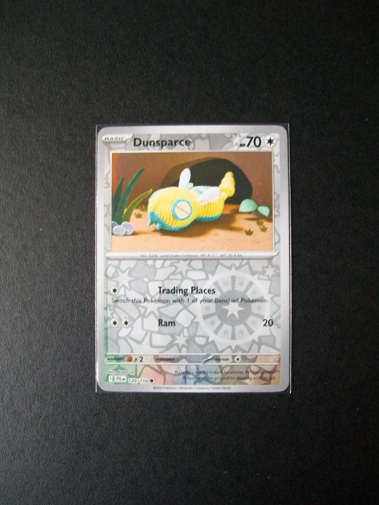 8009. Nieuwe Pokemon Kaart Holofoil DUNSPARGE HP70 (120/159), Verzenden, Nieuw, Losse kaart, Foil