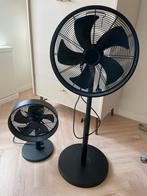 Handson statiefventilator Siena 122 cm + 54cm zwart, Ophalen of Verzenden, Zo goed als nieuw, Statiefventilator