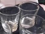 GLENFIDDICH glazen met driehoekig bodem, 4 stuks, Ophalen of Verzenden, Zo goed als nieuw, Borrel- of Shotglas