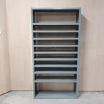 Metalen legbordstelling - 198 cm hoog, 1 meter breed, 30 cm, Huis en Inrichting, Kasten | Stellingkasten, Gebruikt