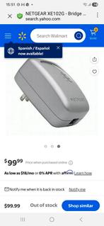 Netgear XE102G Powerline Adapter, Ophalen of Verzenden, Gebruikt, Netgear