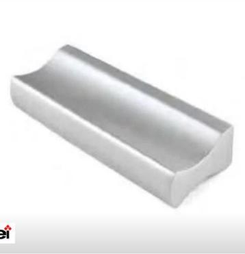 6 nieuwe degelijke geborsteld RVS design handvaten 32 mm Rei beschikbaar voor biedingen