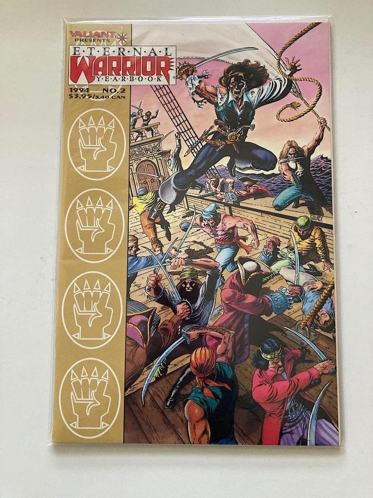 Eternal Warrior Yearbook 2 (Valiant Comics 1993), Boeken, Strips | Comics, Zo goed als nieuw, Eén comic, Amerika, Ophalen