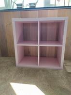 Ikea kallax kast roze, Huis en Inrichting, Kasten | Boekenkasten, 50 tot 100 cm, 25 tot 50 cm, Gebruikt, Ophalen