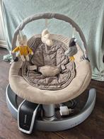 Nuna Leaf Schommelstoel met Motor & Speelboog, Kinderen en Baby's, Wipstoeltjes, Gebruikt, Schommelstoel, Met gordel(s) of riempje(s)