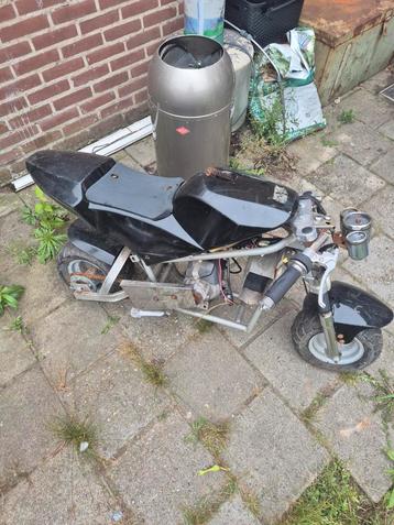 Minibike 49cc 2 takt opknapper  beschikbaar voor biedingen