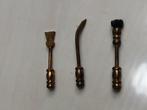 3 metalen accessoires voor bij de haard schaal 1:12, Ophalen of Verzenden, Zo goed als nieuw, Decoratie