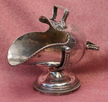 Vintage Suikerschep Verzilverd Handgegraveerd beschikbaar voor biedingen