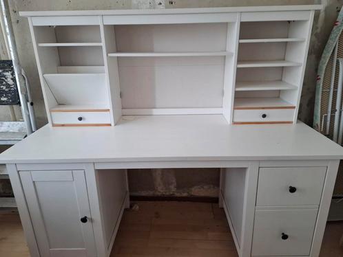 Hemnes met opbouw (IKEA), Huis en Inrichting, Bureaus, Gebruikt, Ophalen