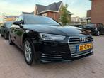 Audi A4 2.0 Tfsi 190pk S Tronic 2018 Zwart + Winterbanden, Auto's, USB, Stof, 1984 cc, Zwart