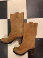 Clumpy’s halfhoge bruinleren klomplaarsjes, Kleding | Dames, Schoenen, Hoge laarzen, Clumpy’s, Bruin, Ophalen of Verzenden