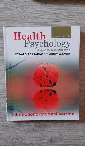 Health Psychology Biopsychosocial interactions 7th ed. beschikbaar voor biedingen