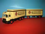 Warsteiner-Bier  MAN  combi  Herpa, Hobby en Vrije tijd, Modelauto's | 1:87, Ophalen of Verzenden, Bus of Vrachtwagen, Zo goed als nieuw