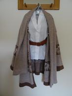 Buiten knitted sjaalkraag vest zand/beige mt XL, Verzenden, Zo goed als nieuw, Maat 46/48 (XL) of groter, Beige