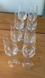 8 Champagneglazen (flute) van VIVO Villeroy & Boch, Huis en Inrichting, Keuken | Servies, Ophalen, Glas of Glazen, Effen, Glas