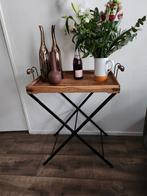 Prachtige side table..theekastje, Ophalen of Verzenden, Zo goed als nieuw