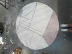ZUIVER rond vloerkleed 240cm, Huis en Inrichting, Ophalen, Wit, Rond, 200 cm of meer