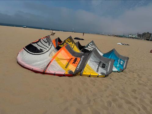 Cabrinha Drifter 6-8-10 plus cabrinha recoil bar, Watersport en Boten, Kitesurfen, Gebruikt, Kite, 8 m², Geen board, Ophalen of Verzenden