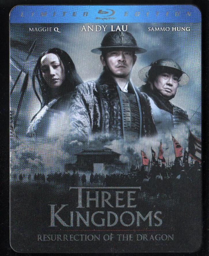 Three Kingdoms: Resurrection of the Dragon, STEELBOOK. Blu-r, Cd's en Dvd's, Blu-ray, Gebruikt, Actie, Ophalen of Verzenden