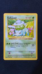 Bulbasaur Base Set Shadowless NM, Ophalen of Verzenden, Zo goed als nieuw, Losse kaart