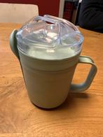 Beker voor yoghurt met lepel, Ophalen of Verzenden, Gebruikt