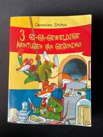 3 Gi-ga-geweldige avonturen van Geronimo - Geronimo Stilton, Boeken, Ophalen of Verzenden, Gelezen