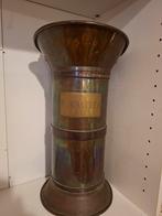 Antieke koperen 1/2 dekaliter kan met keurtekens, Huis en Inrichting, Woonaccessoires | Paraplubakken, Ophalen of Verzenden, Gebruikt