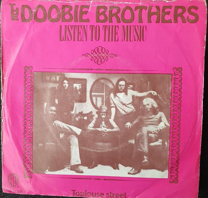 Doobie Brothers - Listen To The Music, Cd's en Dvd's, Vinyl Singles, Gebruikt, Single, Pop, 7 inch, Ophalen of Verzenden