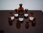 Vintage apothekerspotten apothekersflessen 10 stuks, Ophalen of Verzenden
