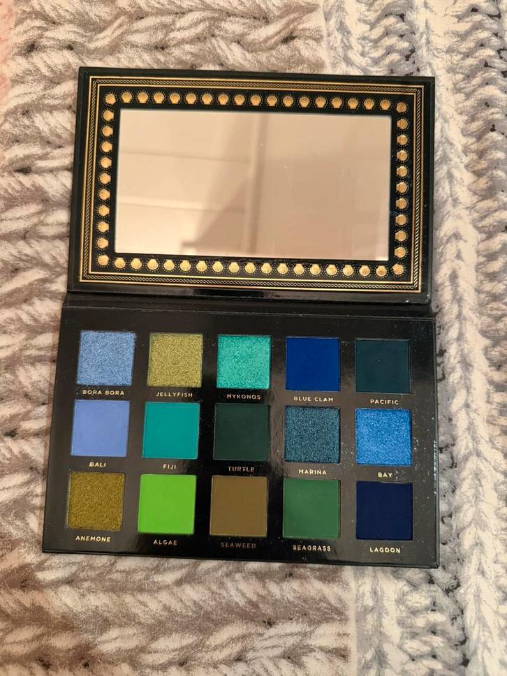 Ace Beauté Oceanic eyeshadow palette, Sieraden, Tassen en Uiterlijk, Uiterlijk | Cosmetica en Make-up, Zo goed als nieuw, Ogen