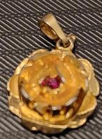 7 kleine ketting hangertjes, Sieraden, Tassen en Uiterlijk, Kettinghangers, Ophalen of Verzenden, Zo goed als nieuw, Goud, Overige materialen