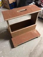 Opstapje bankje, Ophalen of Verzenden, Hout