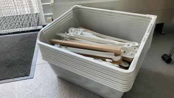 Komplement draadmanden Ikea beschikbaar voor biedingen