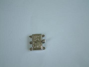 nieuw zilver zilveren 835   3 rij bakslotje slotje  beschikbaar voor biedingen