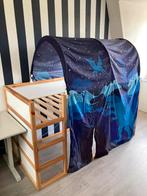 Keerbaar bed Kura van Ikea 90 x 200 met 2 bedtenten, Ophalen, Gebruikt, Overige typen