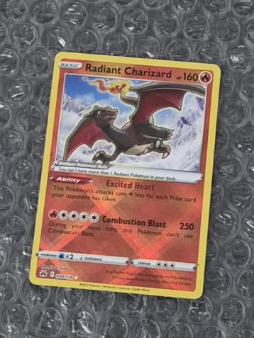 Radiant Charizard 020/159 Crown Zenith Sword & Shield beschikbaar voor biedingen