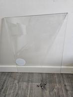 2x Ikea glasplaat Bestå kast,  inclusief bevestiging, Ophalen, Zo goed als nieuw
