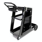 Mobiele laswagen | 3 planken | Zwart, Doe-het-zelf en Verbouw, Gereedschap | Lasapparaten, Verzenden, Nieuw