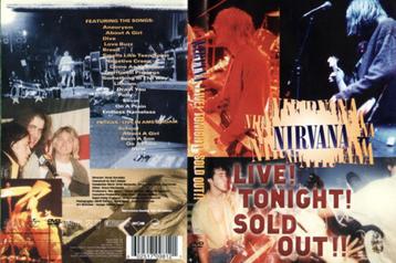 Nirvana – Live! Tonight! Sold Out!!  Originele DVD in Folie beschikbaar voor biedingen