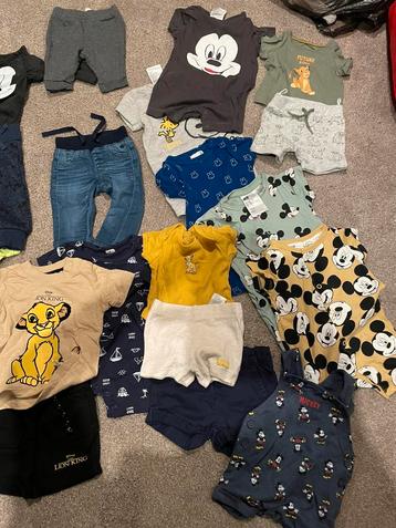 Jongens Kleding pakket maat 50 en 56 Disney en andere kledi beschikbaar voor biedingen