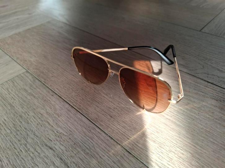 Nieuwe Zonnebril, Sieraden, Tassen en Uiterlijk, Zonnebrillen en Brillen | Dames, Nieuw, Zonnebril, Overige merken, Bruin, Ophalen of Verzenden