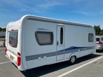 Caravan Hobby 560 Excelsior 2010 (luxe, ruime uitvoering), Caravans en Kamperen, Caravans, Rondzit, Hobby, Particulier, 6 tot 7 meter