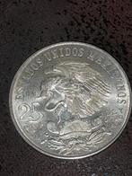 25 pesos 1968 mexico olympische spelen, Postzegels en Munten, Ophalen of Verzenden, Midden-Amerika, Zilver