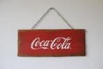 Coca-Cola reclame bord hout, Reclamebord, Ophalen of Verzenden, Zo goed als nieuw