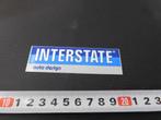 sticker INTERSTATE auto design *, Verzamelen, Ophalen, Zo goed als nieuw